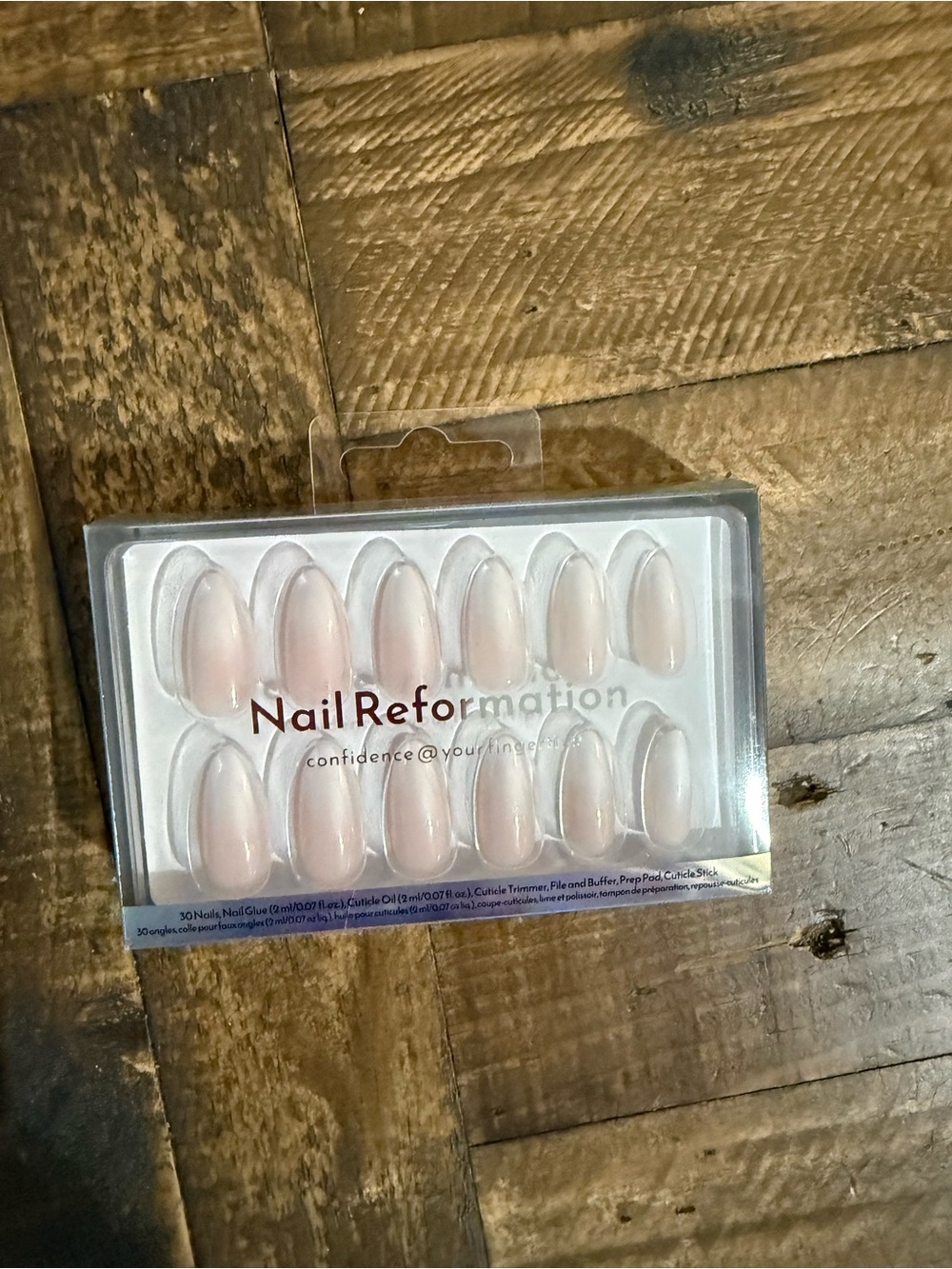 Nail Reformation Nude Pink Press-On Nails - 30 Pack